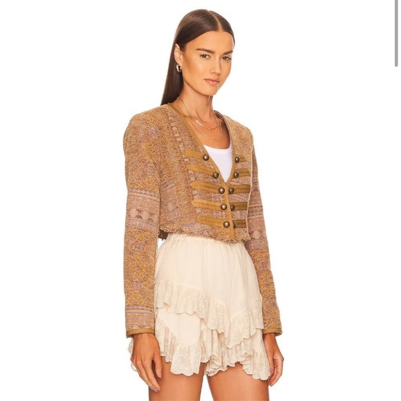 ❤️RARE! Free People Juliette Cropped Jacket - Picture 2 of 7
